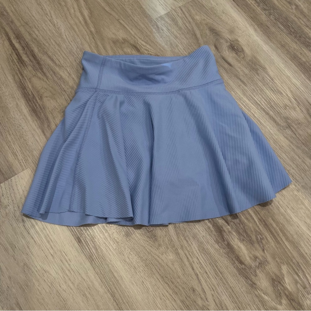 M Blue Kids Skirt With Shorts
